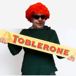 TOBLERONE MILK CHOCOLATE JUMBO GIFT BAR 4.5kg